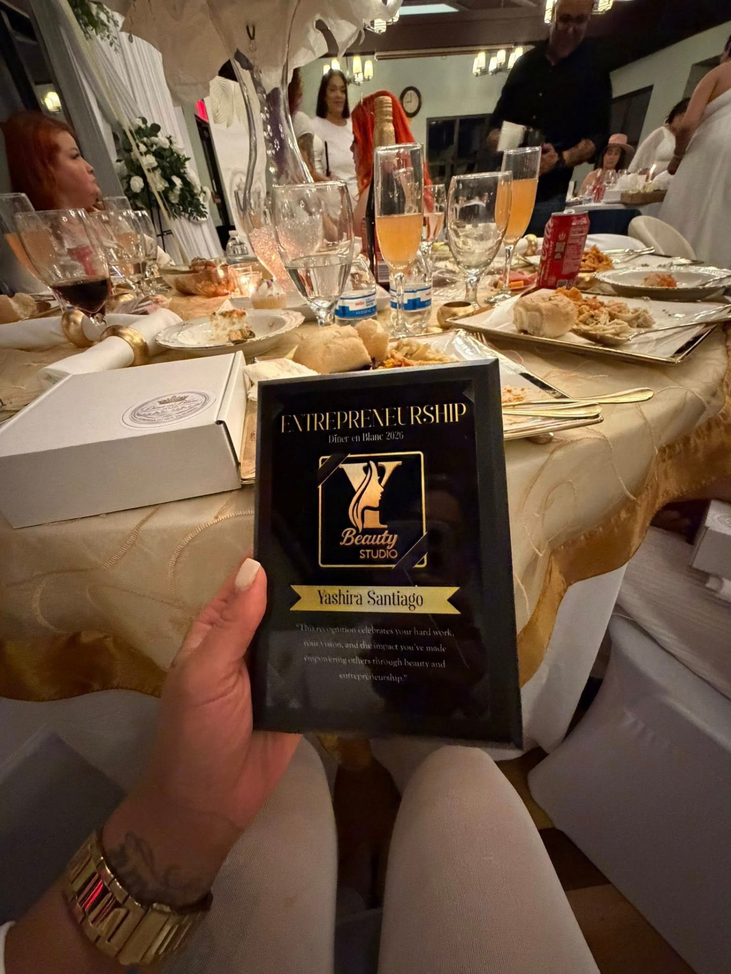 2026 Entrepreneurship Award plaque